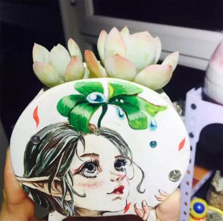 1528446271883872.png 简单的手绘花盆图案怎么做?花盆上的手绘图案设计